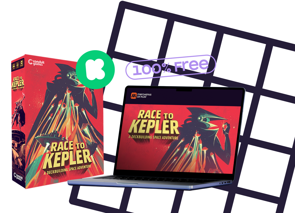 Board game on Merchants of Play